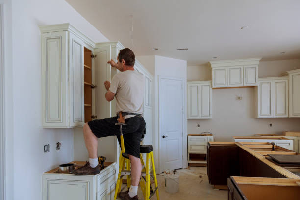 Open concept kitchen conversion in Ferndale by JMT Kitchen Cabinet